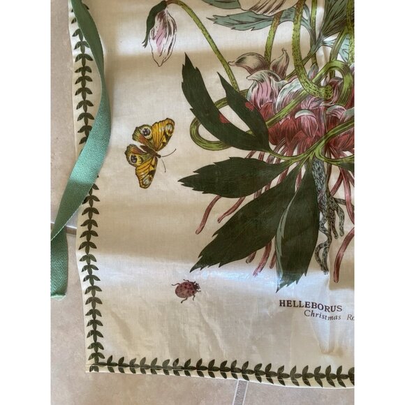 Portmeirion Botanic Garden Christmas Rose PVC Wipeable Apron - Picture 3 of 11